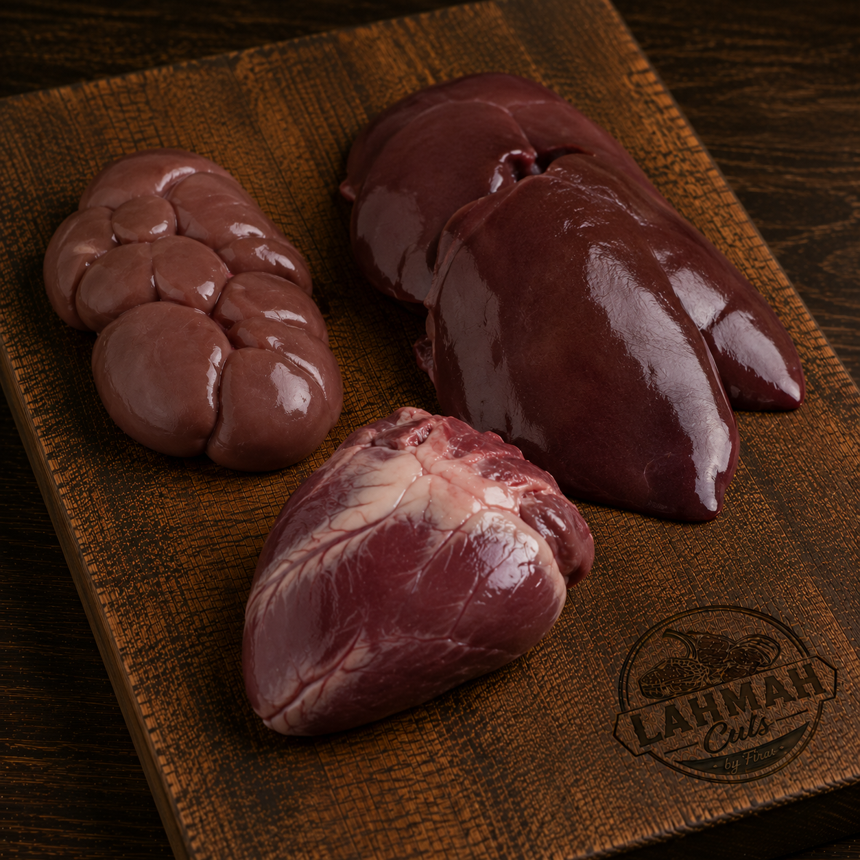 Fresh Liver, Heart, and Kidneys