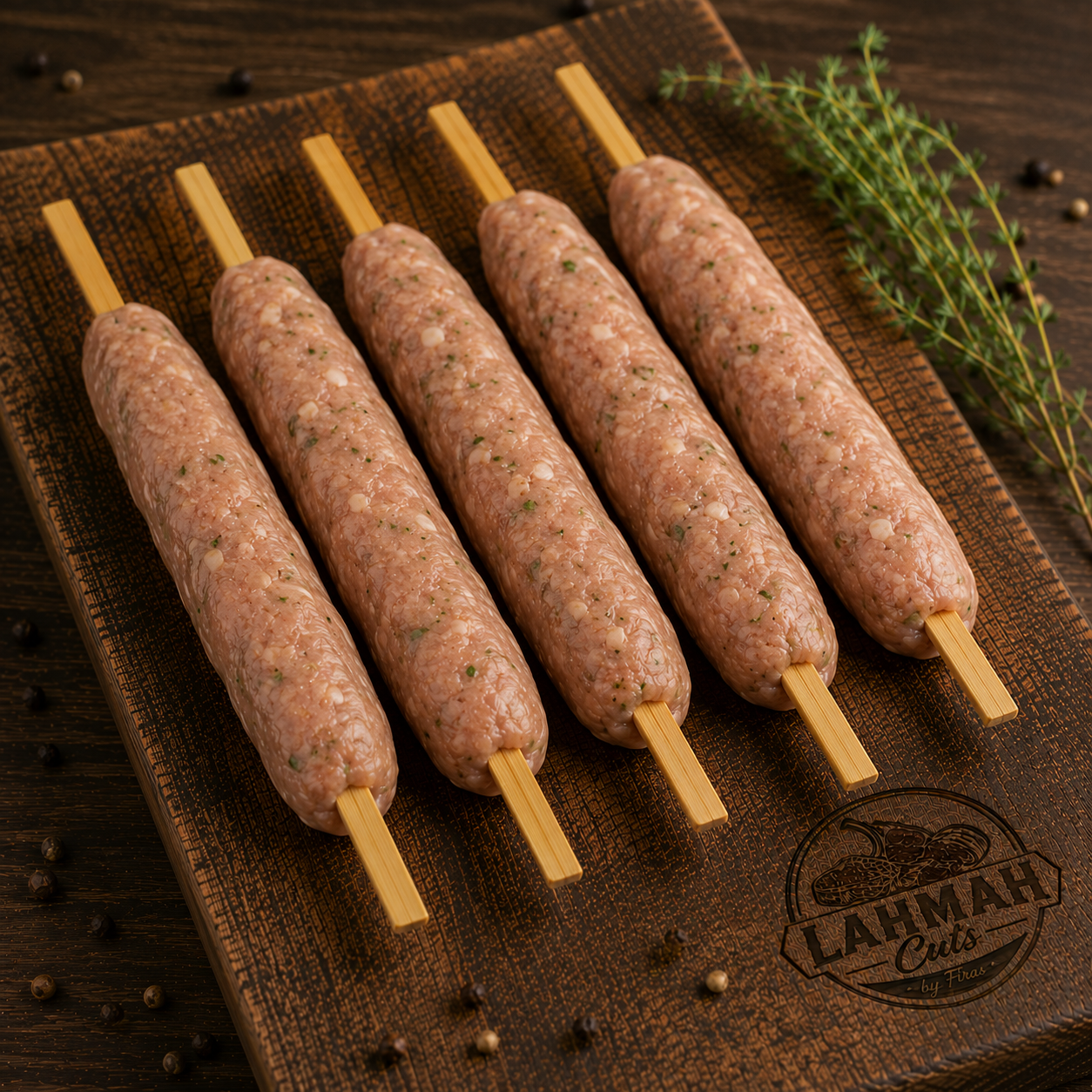 Chicken Kofta on Skewers